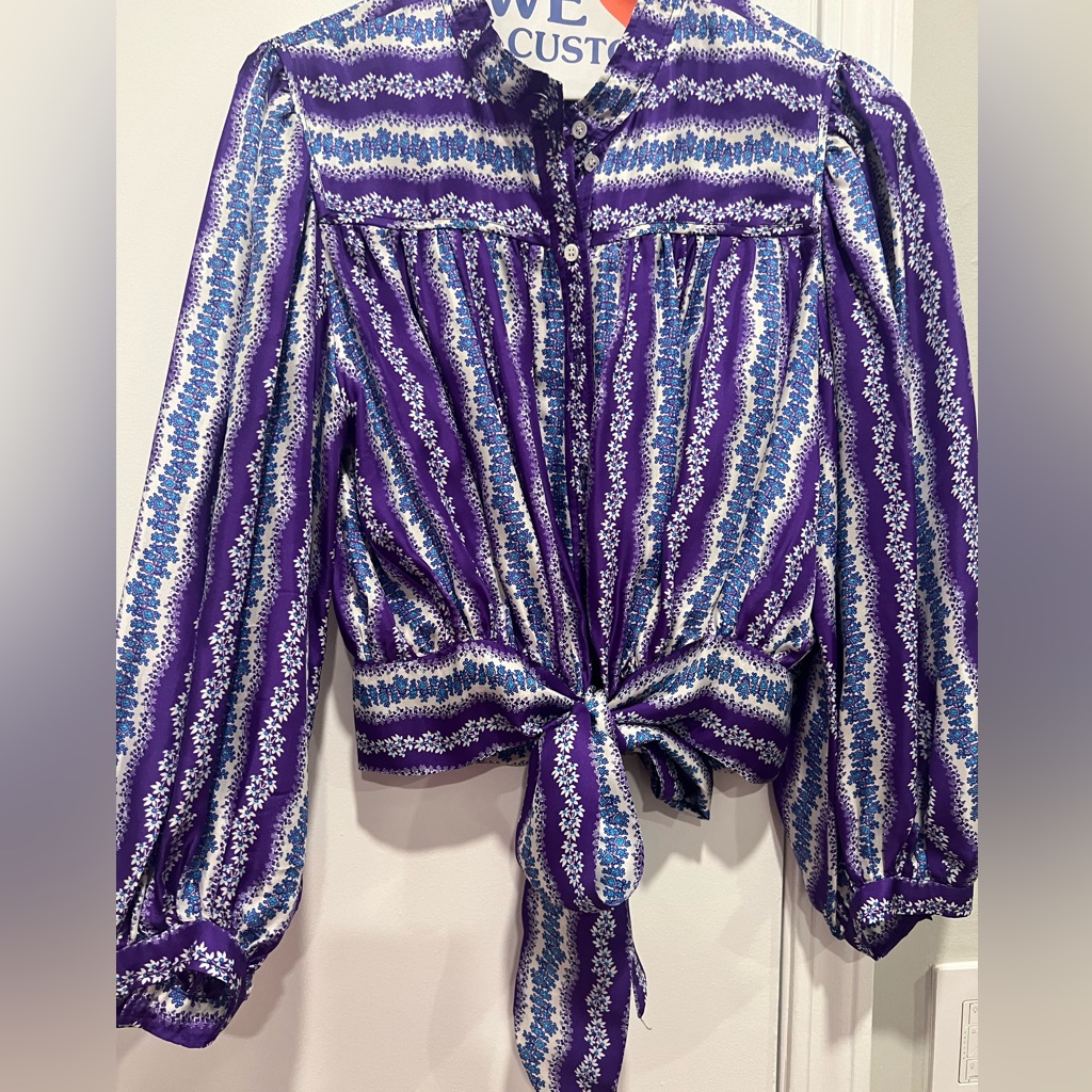 Sandro Patterned Blouse